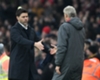 Spurs boss Mauricio Pochettino and Arsenal manager Arsene Wenger