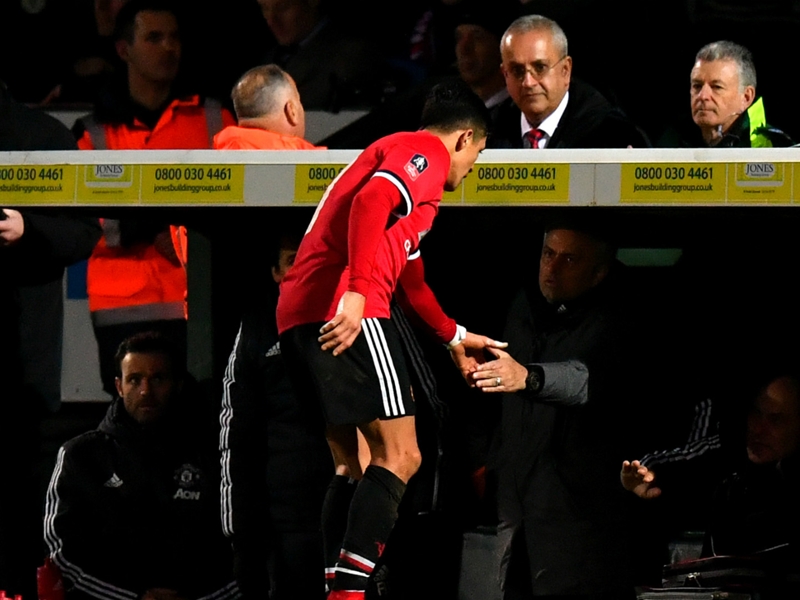 Mourinho hails Sanchez's 'maturity' following Yeovil win