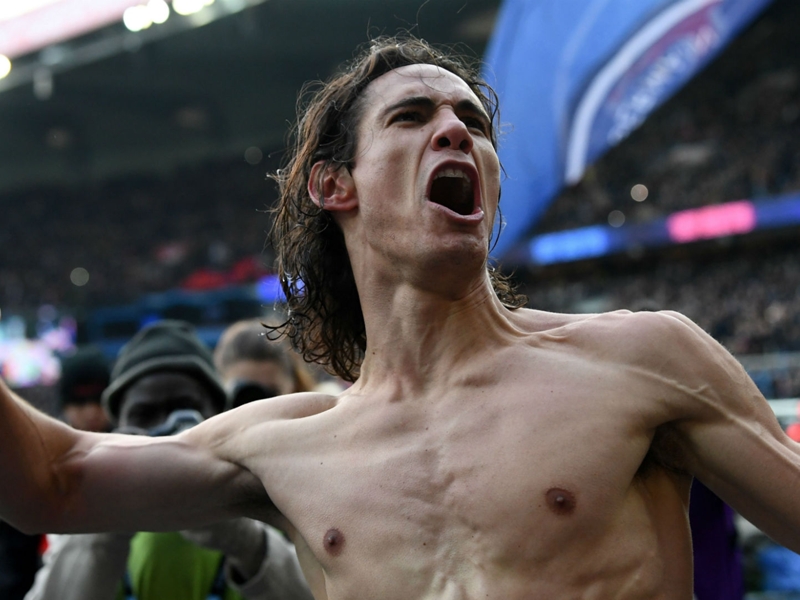 Cavani hails 'magnificent' record-breaking strike