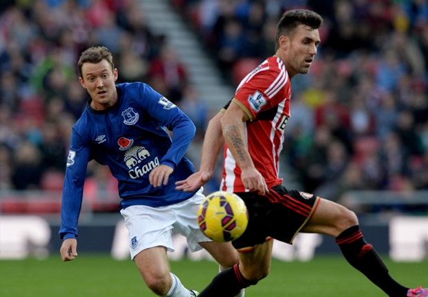 Sunderland 1-1 Everton: Baines penalty saves Toffees