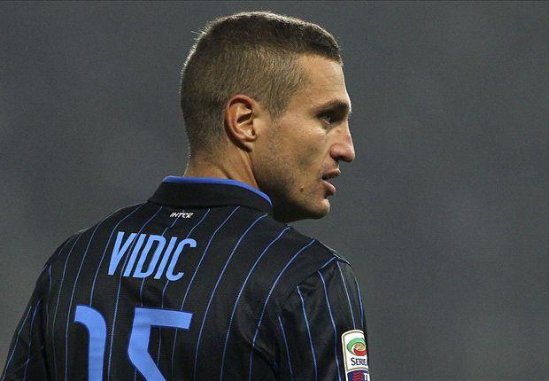 Inter confirm Vidic contract terminated