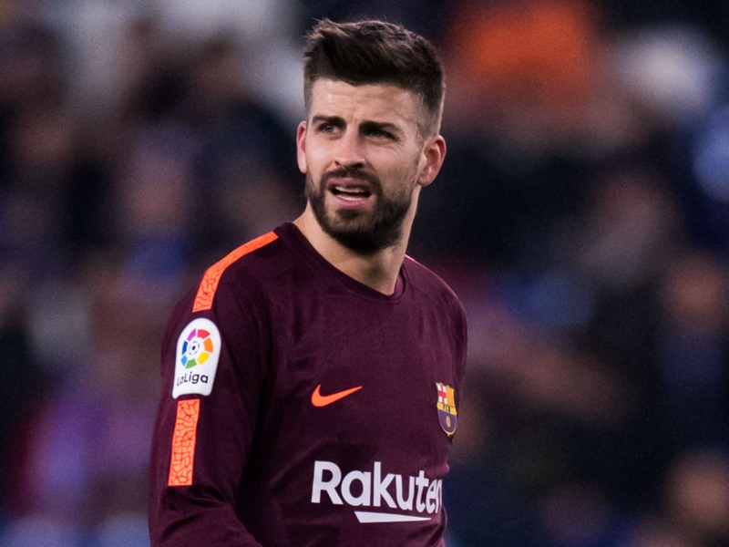 Combative Pique delighted to 'bring silence to the Espanyol fans'