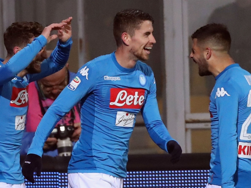 Benevento 0 Napoli 2: Mertens limps off as Sarri's men return to summit