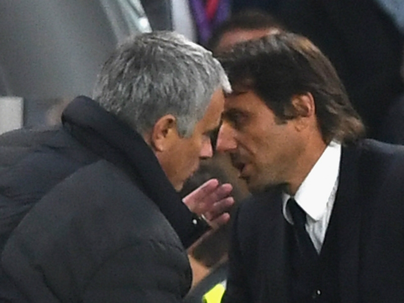 'It's okay' between Conte and Mourinho as Chelsea boss moves on from feud