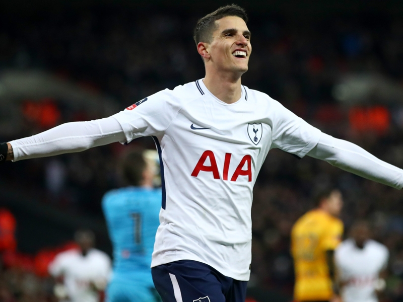 Tottenham 2 Newport County 0: Lamela strike helps Spurs to fifth round