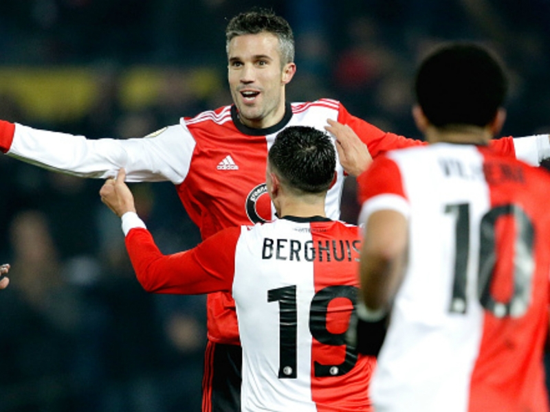 Robin van Persie scores first Feyenoord goal in 13 years