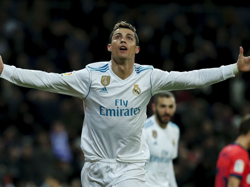 Back on top: Ronaldo leads La Liga in goals in 2018