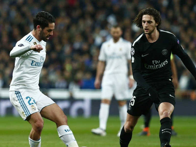 VIDÉO - Le but de l'ouverture du score de Rabiot lors du Real-PSG