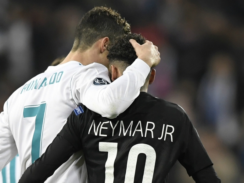 'Madrid are linked to 50 players' - Ronaldo laughs off Neymar rumours