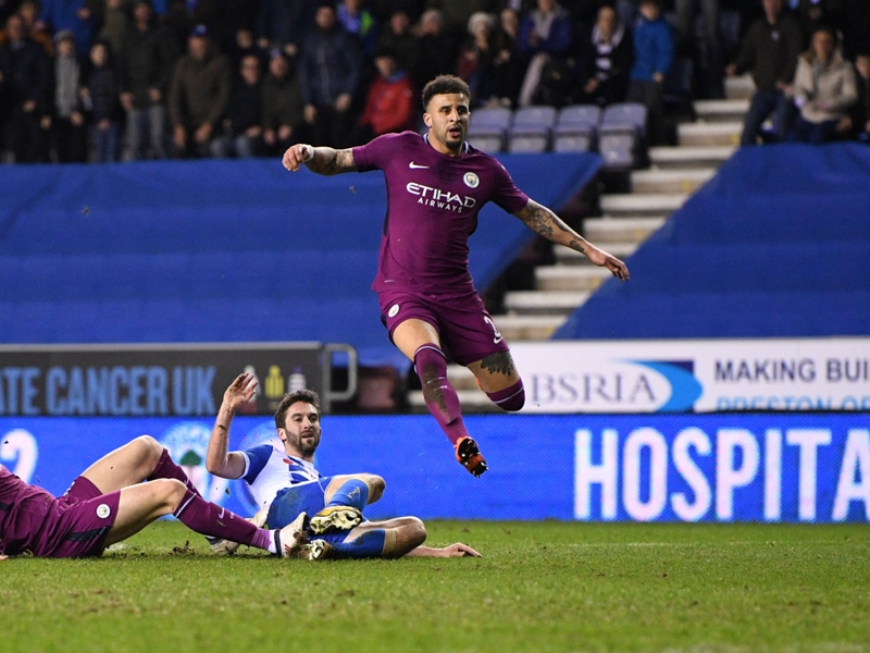 Wigan Athletic 1 Manchester City 0: Grigg ends Guardiola's quadruple dream