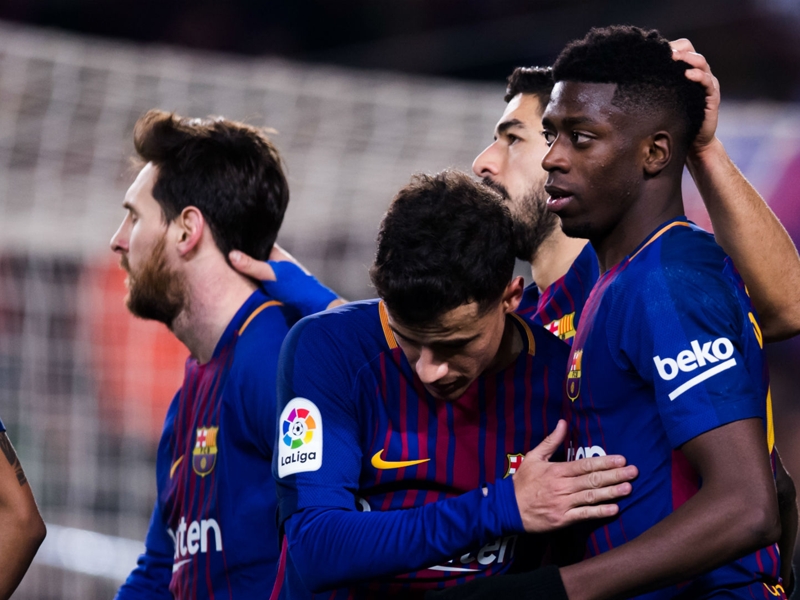 Barcelona equal record for unbeaten La Liga run