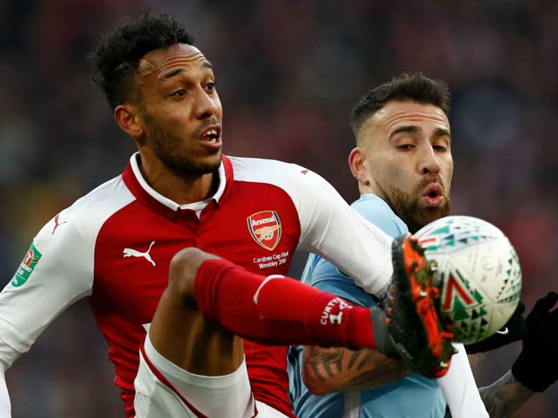 Aubameyang flops against Manchester City with ONE shot on target