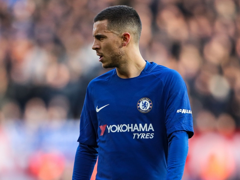 Conte hints at unhappiness with Hazard work-rate in Man Utd loss