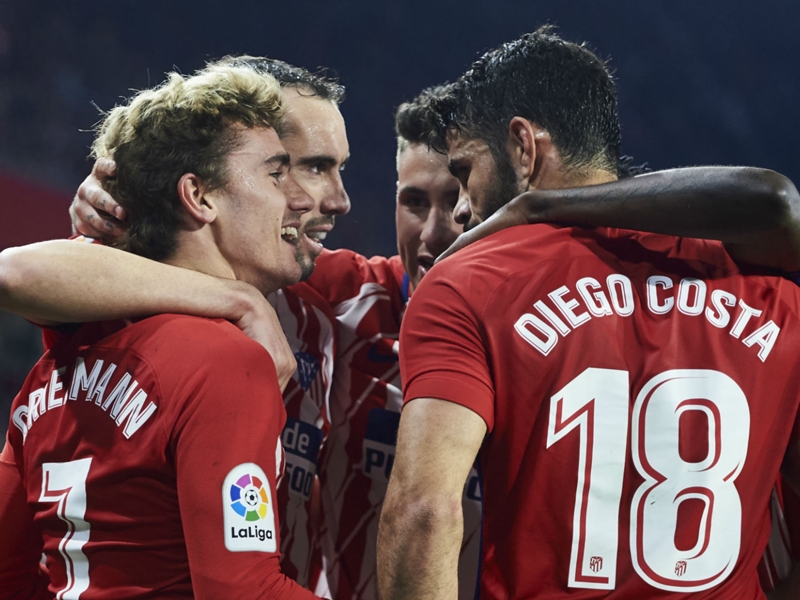 Sevilla 2 Atletico Madrid 5: Griezmann hat-trick sinks sorry hosts