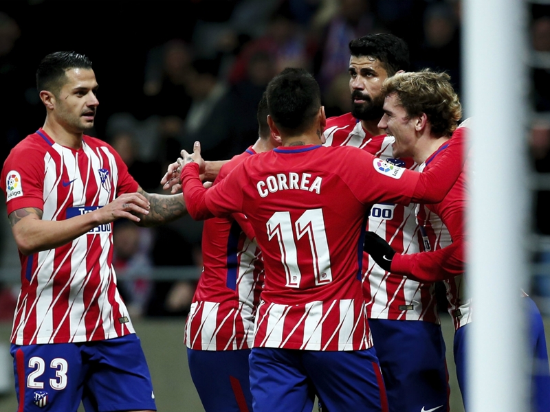 Simeone: Adding Costa has improved Griezmann's form