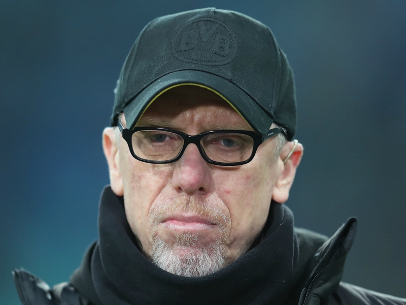 Stoger unfazed by critics during Dortmund's 10-match unbeaten run