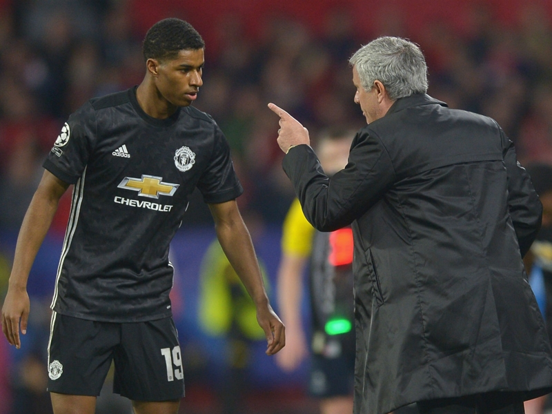Mourinho: United bench role won't stop Rashford going to the World Cup