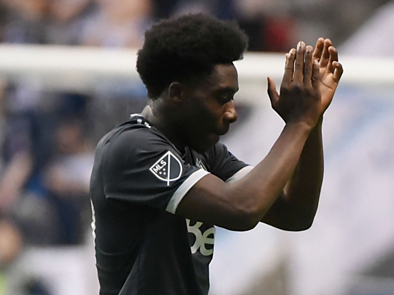 VIDEO: Alphonso Davies scores first MLS goal