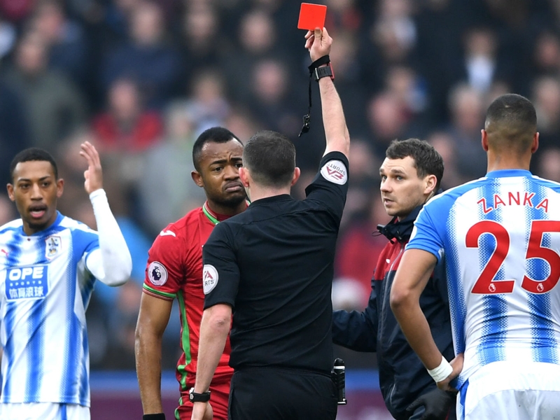 'They were both fighting for the ball' - Carvalhal says Swansea may appeal Ayew red card