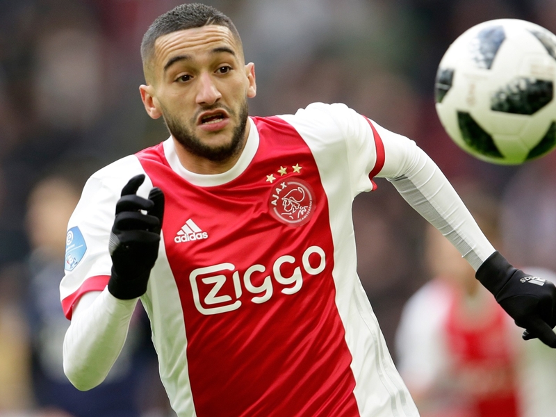 Ajax's Hakim Ziyech wins Netherlands Footballer of the Year award