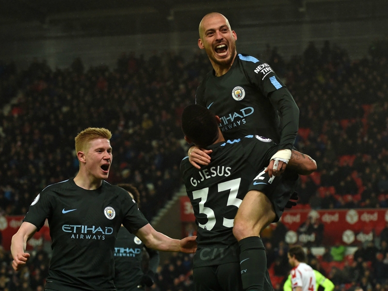 David Silva shines again for Man City despite continuing personal issues