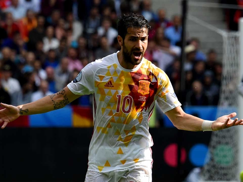 Fabregas: I won't give up fighting for Spain World Cup spot