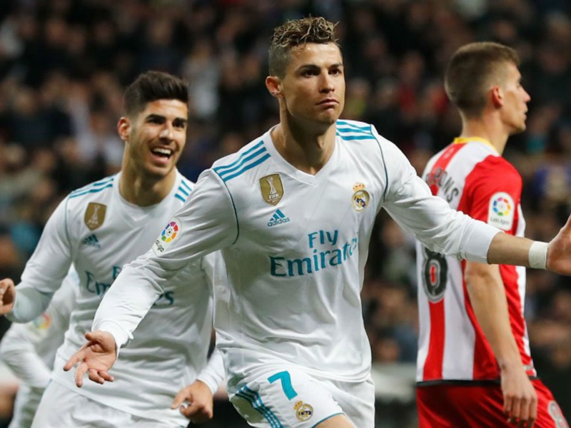 Real Madrid 6 Girona 3: Four-goal Ronaldo continues hot streak with 50th career hat-trick