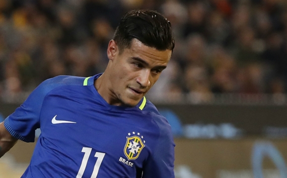 Brazil midfielder Philippe Coutinho