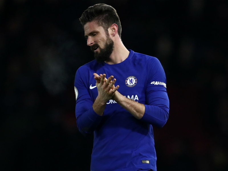 Giroud 'very happy' with Chelsea adaptation