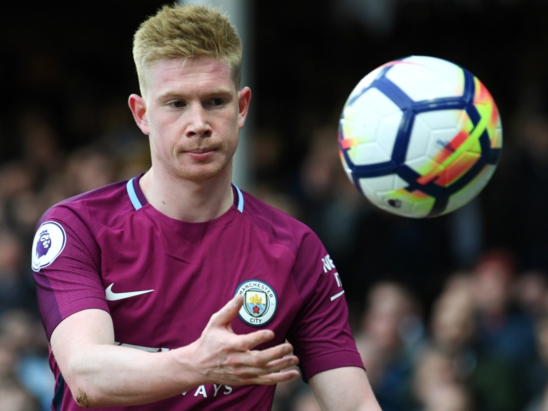 I can't be compared with Salah, says De Bruyne