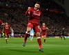 Alex Oxlade-Chamberlain celebrating scoring for Liverpool