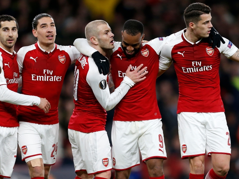 Lacazette double perfect tonic for Arsenal's Europa League ambitions