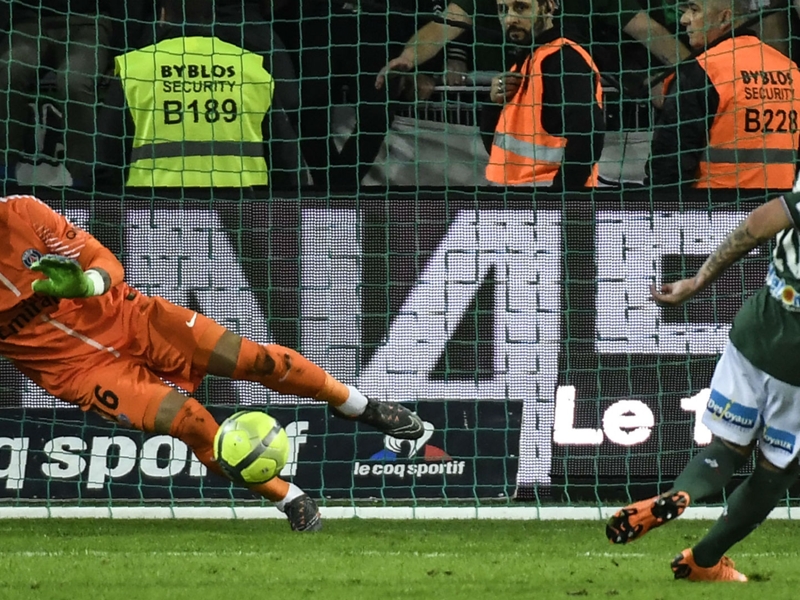 Saint-Etienne 1 Paris Saint-Germain 1: Last-gasp Debuchy own goal spares PSG blushes