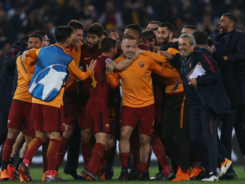 Monchi says Roma were 'much better than Barcelona'