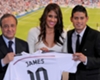 James, el día de su presentación con el Real Madrid James, el día de su presentación con el Real Madrid