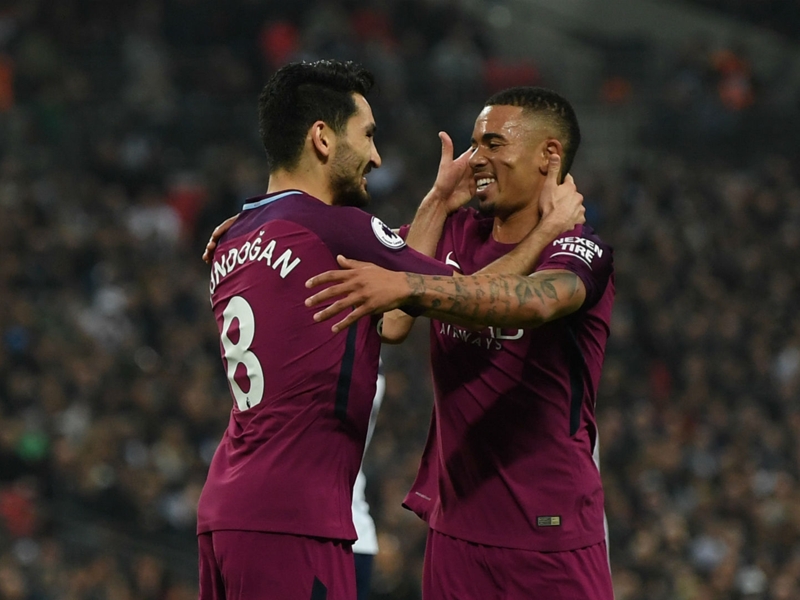 Tottenham 1 Manchester City 3: Leaders battle back to winning ways