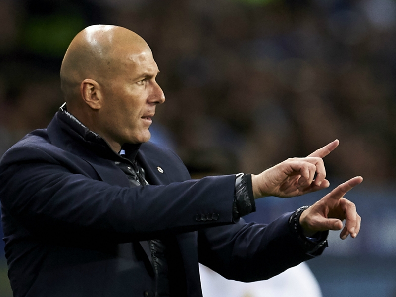 Zidane reaches 100 Real Madrid wins with Malaga triumph