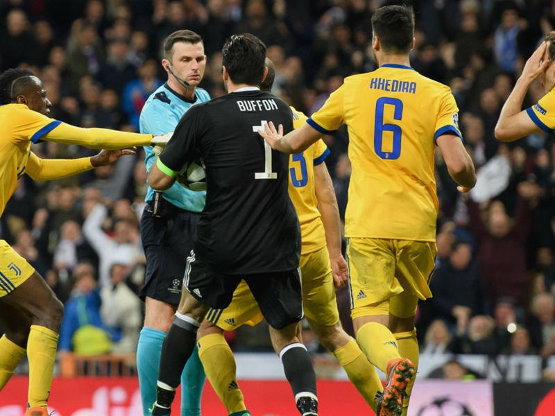 UEFA 'strongly condemns' Michael Oliver abuse after Madrid penalty storm