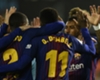 Barcelona celebrate at Celta Vigo