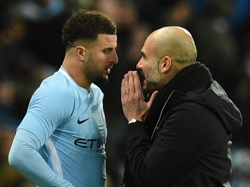 'I'd never had that with a manager before' - Walker reveals close Guardiola friendship