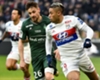 Mariano Diaz Mathieu Debuchy Lyon Saint-Etienne Ligue 1 25022018 Mariano Diaz Mathieu Debuchy Lyon Saint-Etienne Ligue 1 25022018