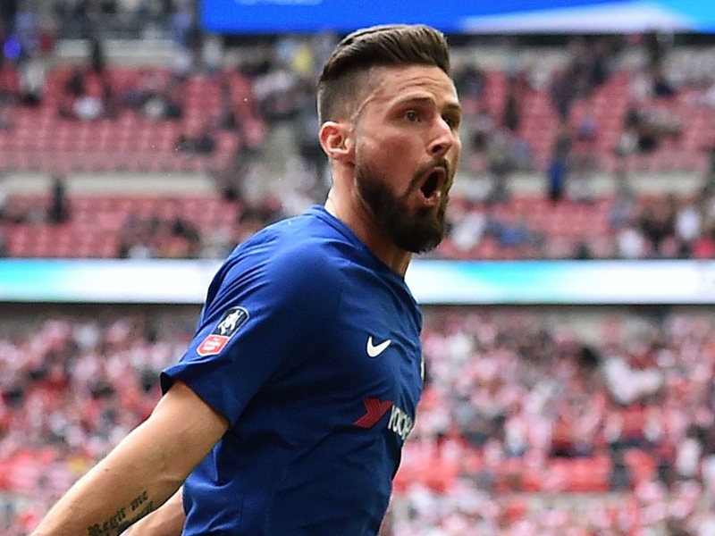 FA Cup specialist Giroud can give Chelsea the edge in final - Hazard