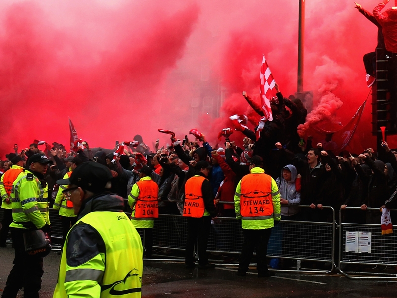 Roma president condemns 'f****** morons' for Liverpool fan attack