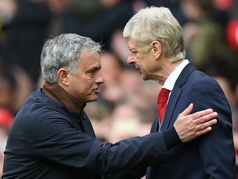 Friends now? Mourinho salutes Wenger as 'one of the best managers in football history'