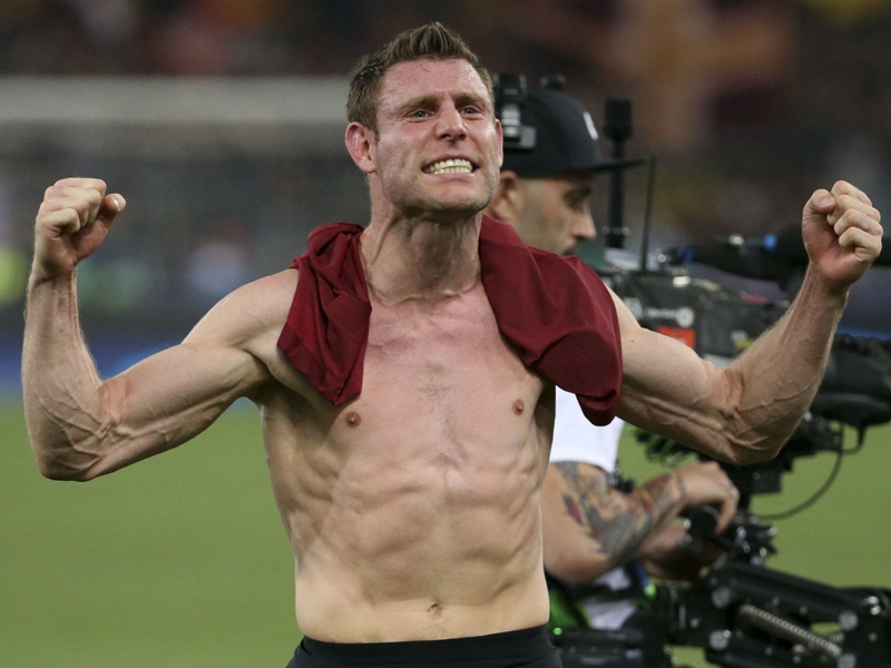 Liverpool's Milner pokes fun at own goal against Roma
