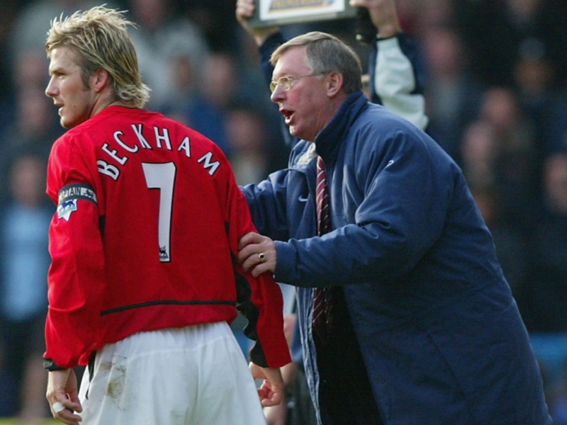 Beckham and Rooney send support to ill Ferguson