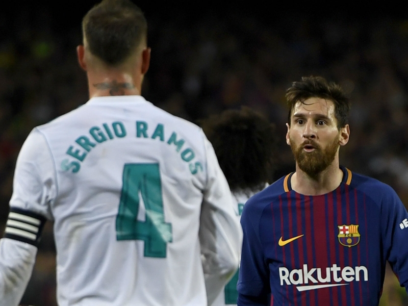 Ramos accuses Messi of putting pressure on referee