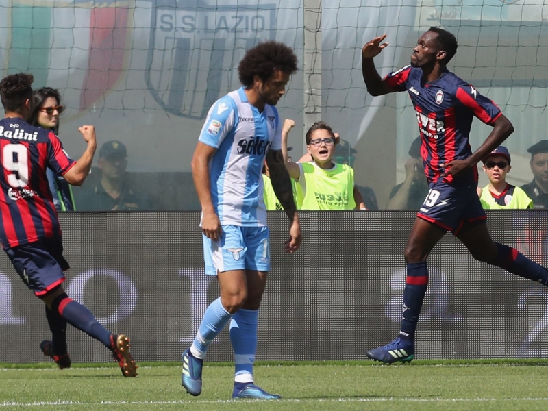Simeon Nwankwo scores as Lazio deny Crotone crucial win