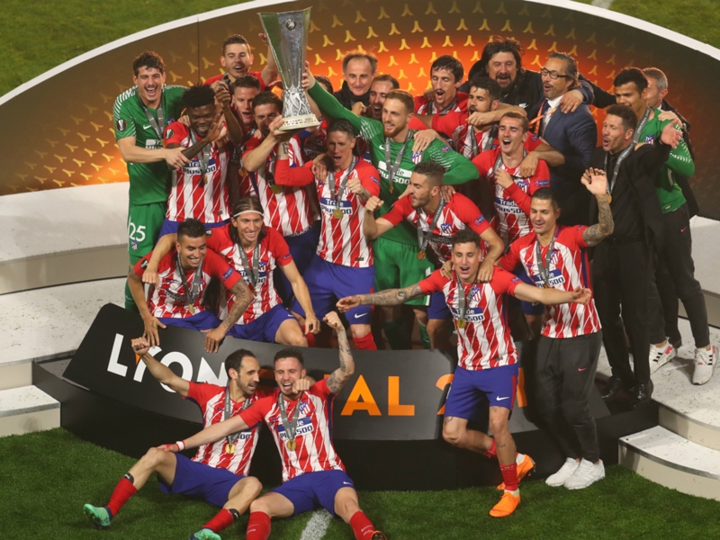 Thomas Partey lifts career first trophy after Atletico Madrid's Europa League triumph