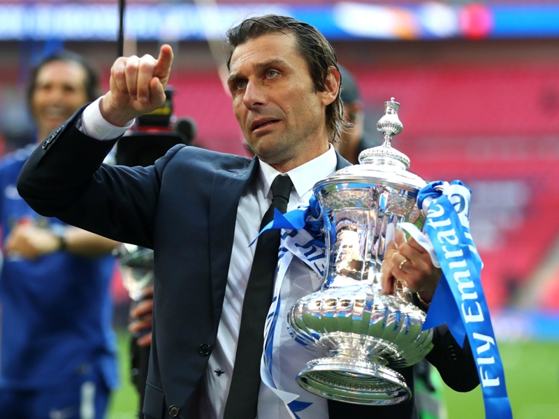 'Serial winner' Conte defends Chelsea record after FA Cup victory
